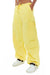 Lemon Yellow Parachute Cargo Pants
